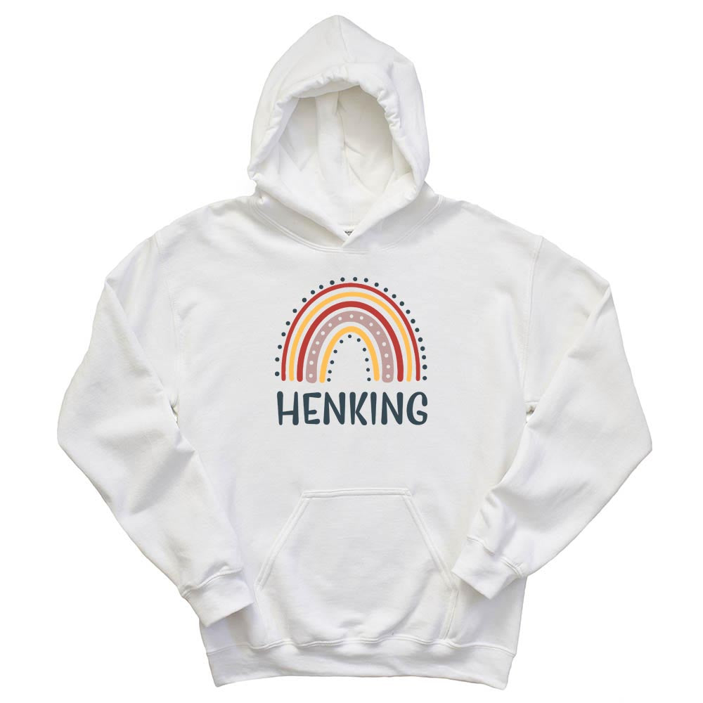 RAINBOW HOODIE ~ HENKING ELEMENTARY SCHOOL ~ youth and adult ~ classic fit
