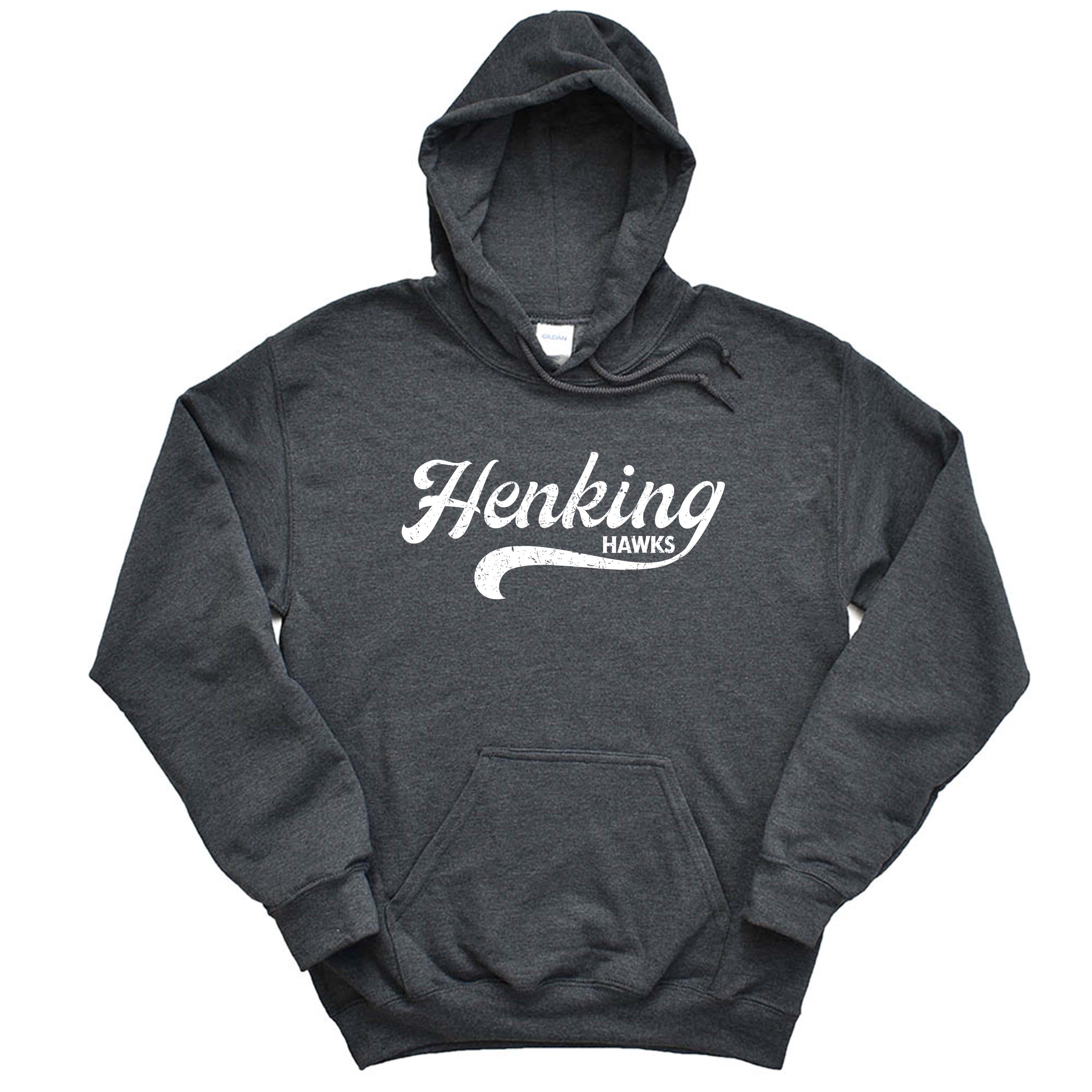 Retro Script ~ Hoodie ~ Henking Elementary School