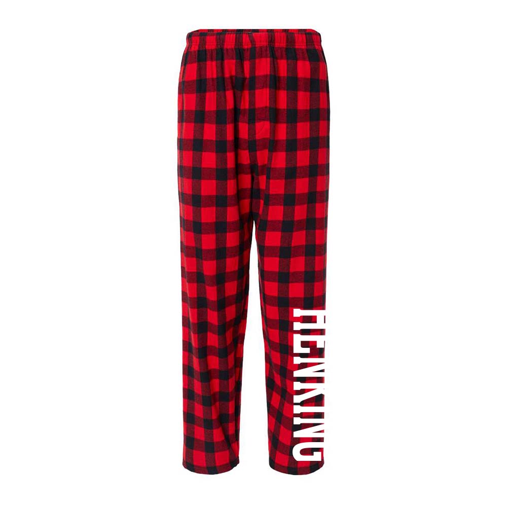 Henking ~ Flannel Pants ~ Henking Elementary School