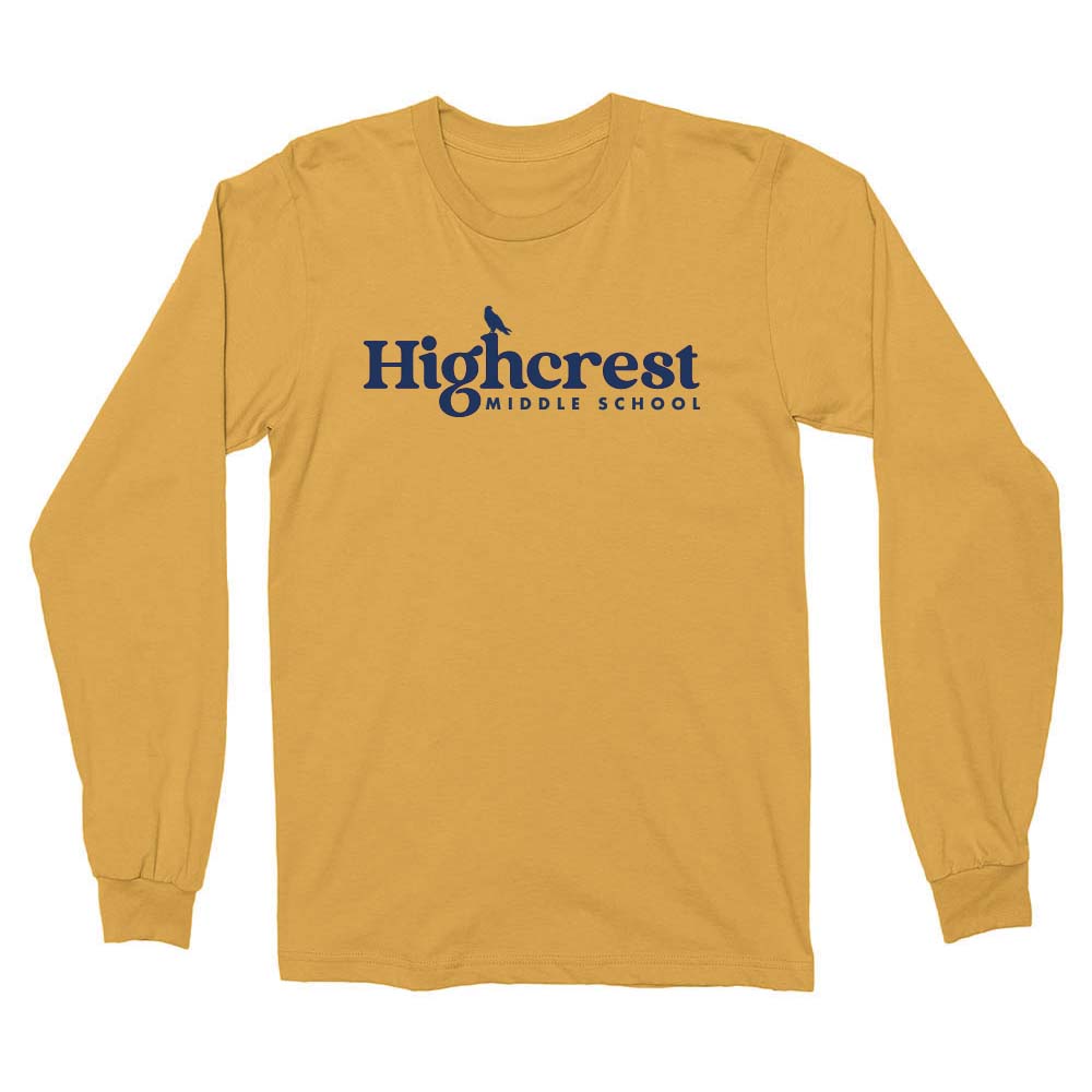 Highcrest ~ Long Sleeve T-Shirt ~ Highcrest Middle School