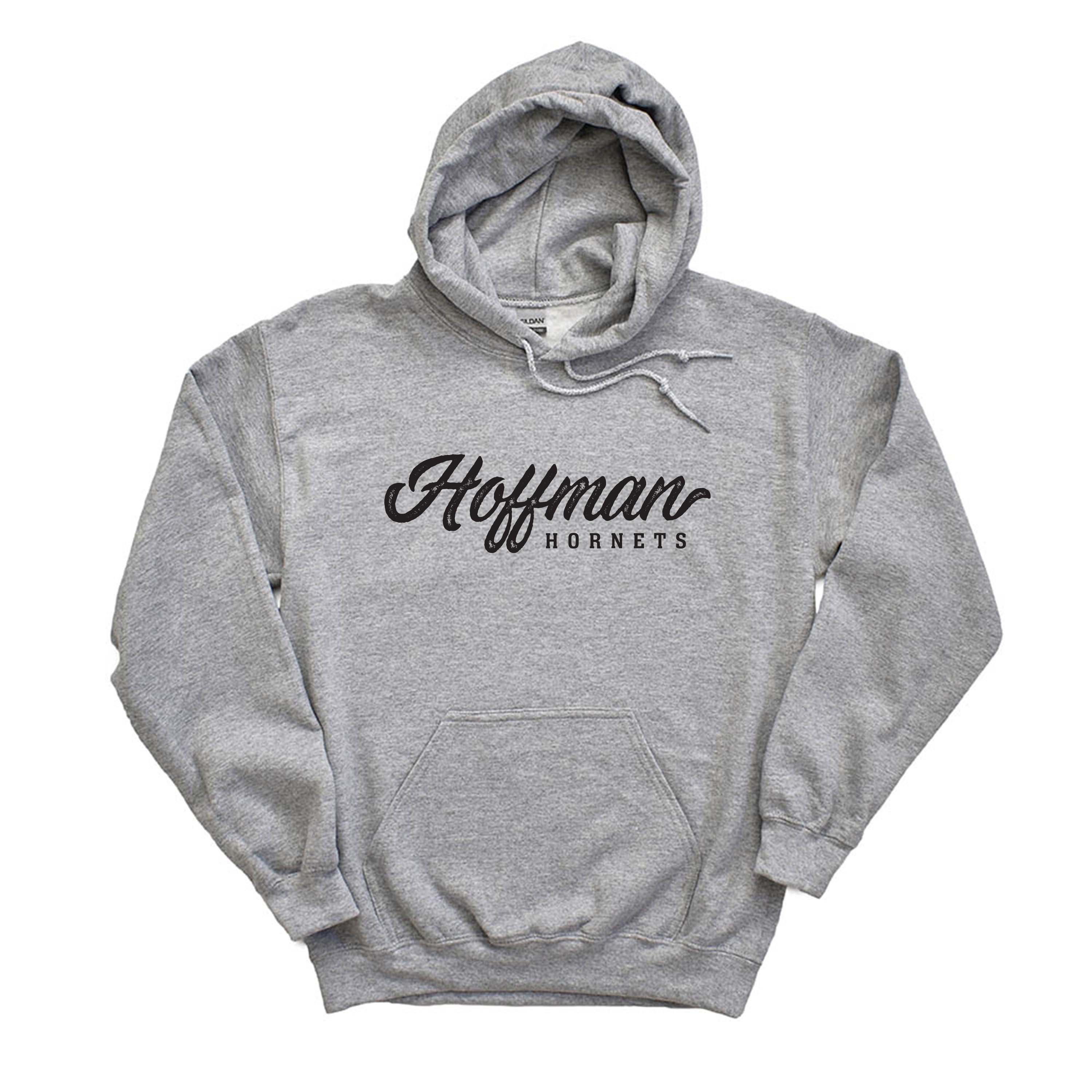 Retro Script ~ Hoodie ~ Hoffman Elementary School