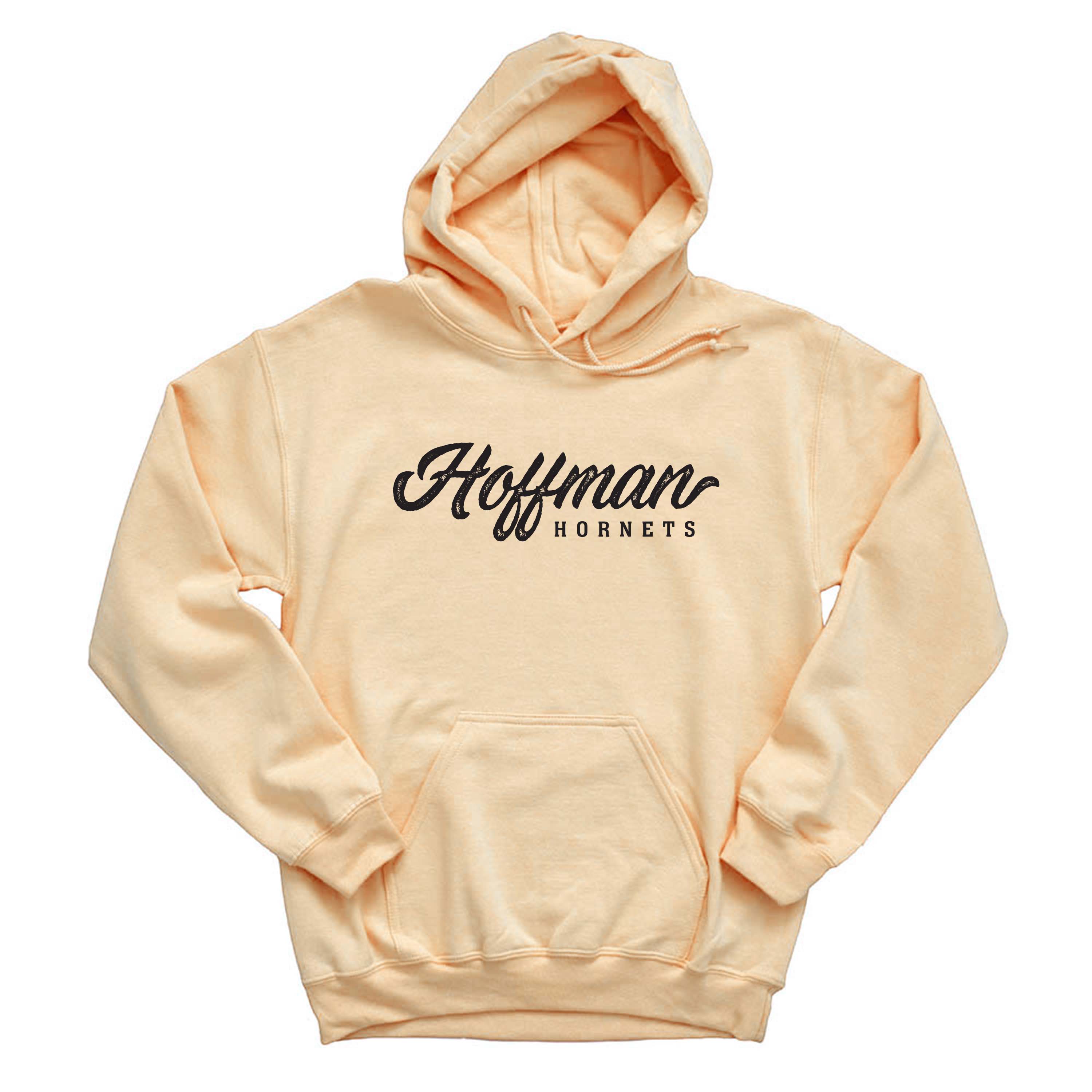 Retro Script ~ Hoodie ~ Hoffman Elementary School