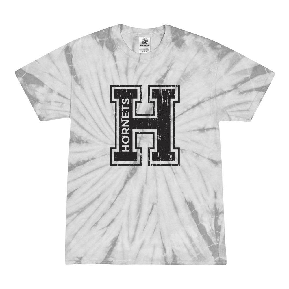 Collegiate H Hornets ~ Tie-Dye T-Shirt ~ Hoffman Elementary School