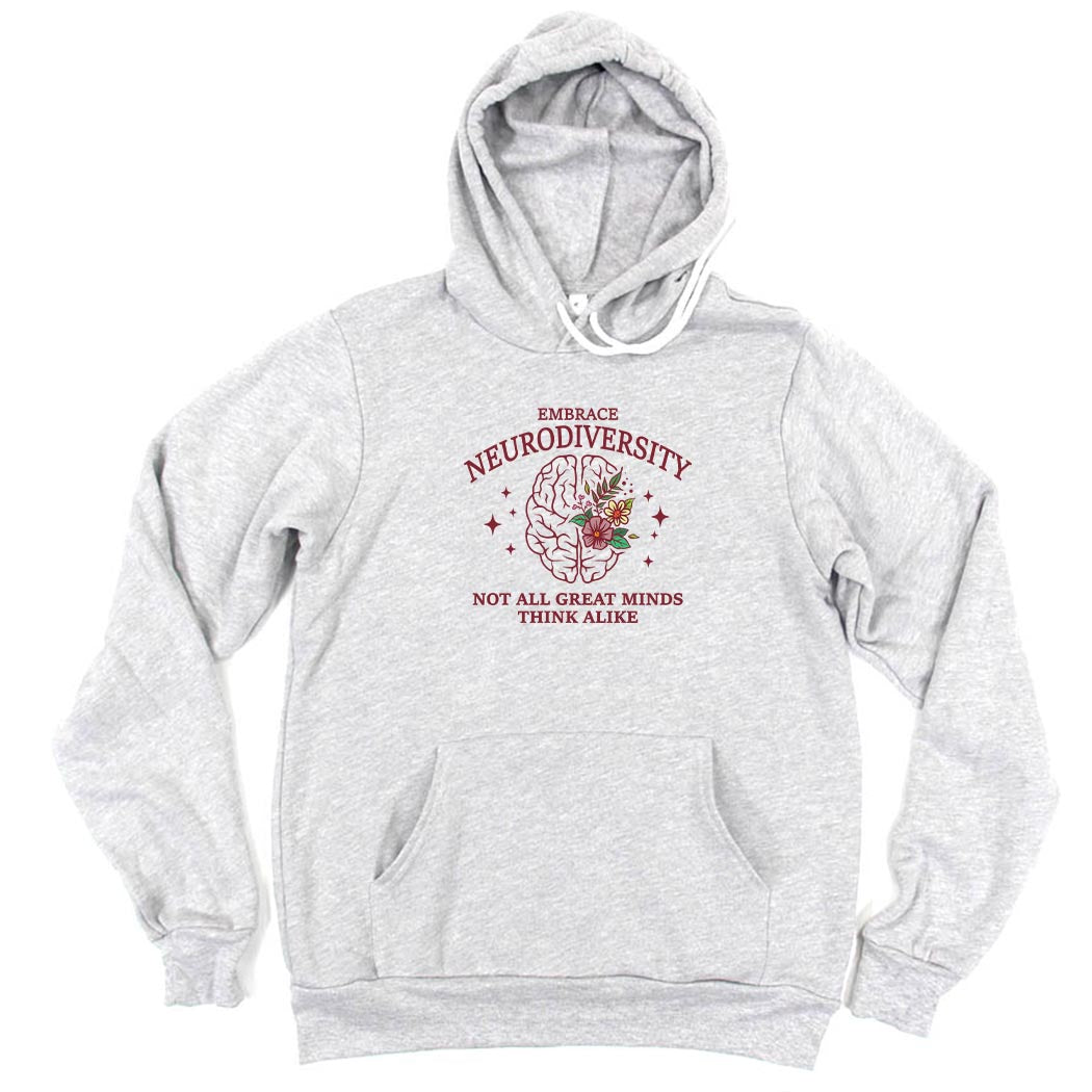 Not All Great Minds Think Alike ~ Sponge Fleece Hoodie ~ humanKIND