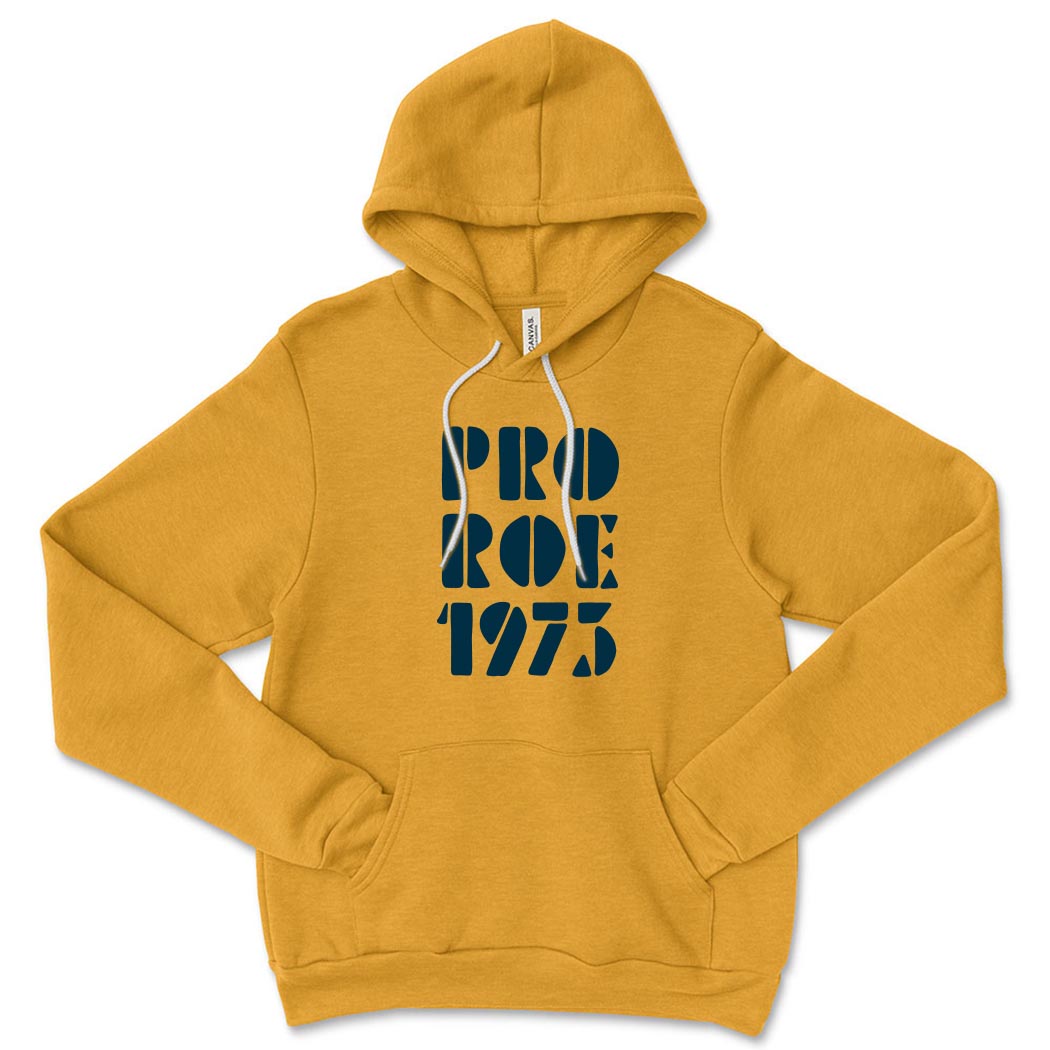 Pro Roe 1973 ~ Sponge Fleece Hoodie ~ humanKIND