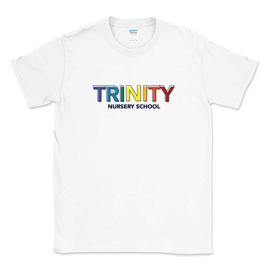 Trinity Rainbow ~ Cotton T-Shirt ~ Trinity Nursery School