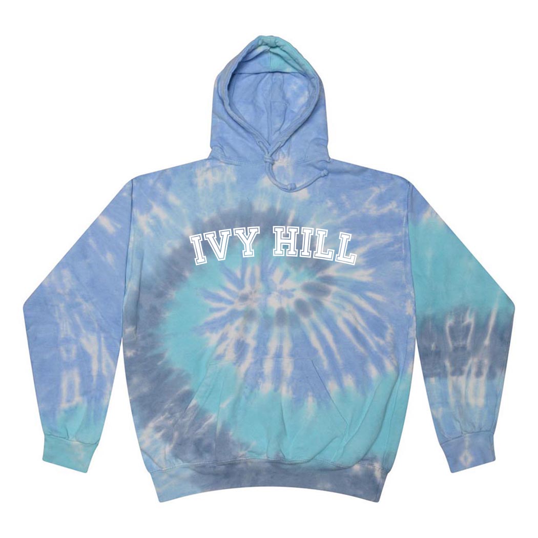 Ivy Hill Arch ~ Tie Dye Hoodie ~ Ivy Hill Elementary