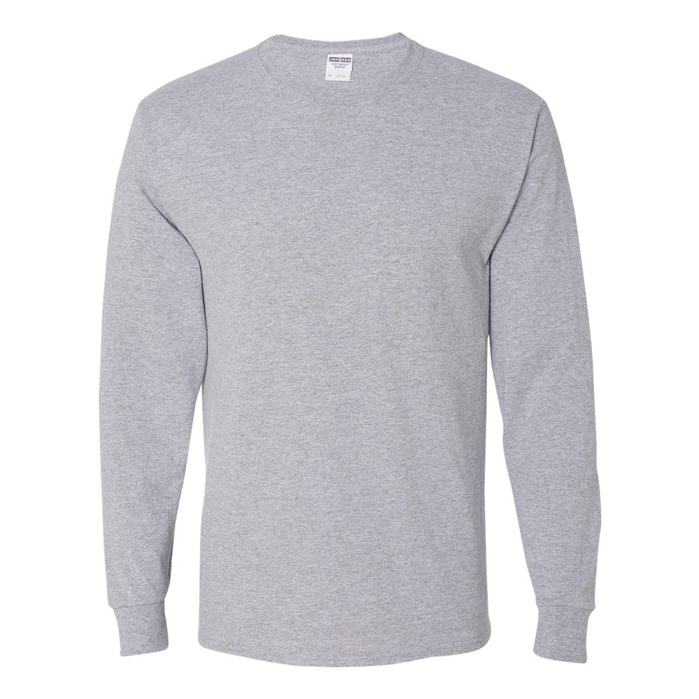 CUSTOM LONG SLEEVE DRI POWER TEE ~ JR TITANS FOOTBALL ~ youth and adult ~ classic fit