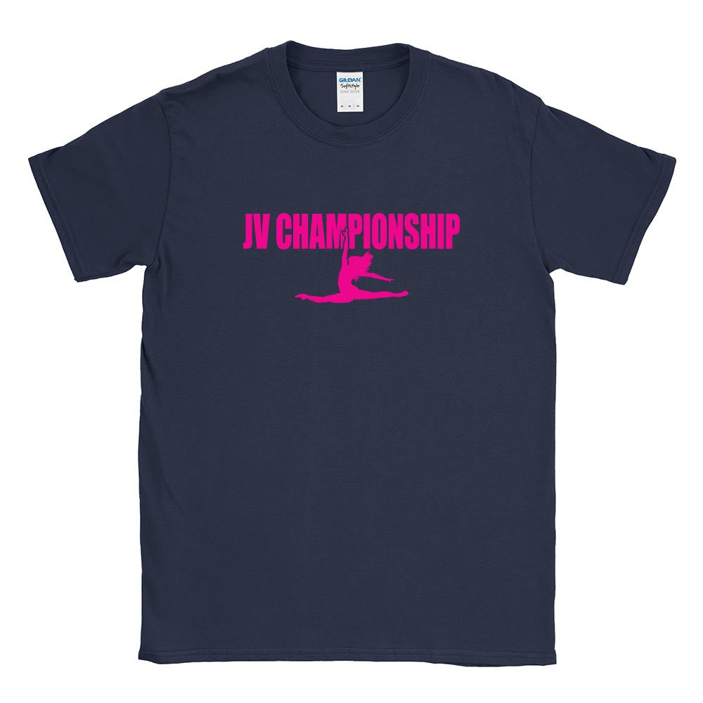 Neon Leap ~ Cotton T-Shirt ~ JV Championship 2026-navy