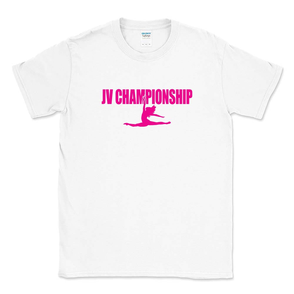 Neon Leap ~ Cotton T-Shirt ~ JV Championship 2026-white