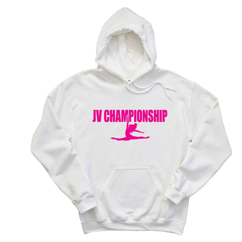 Neon Leap ~ Hoodie ~ JV Championship 2026-white