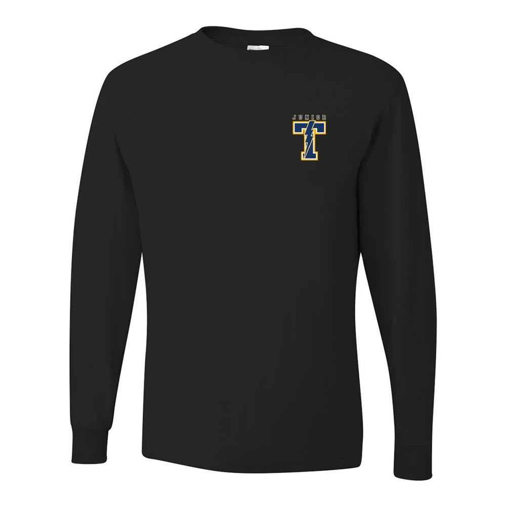 Jr T Lightning ~ Cotton Long Sleeve Dripower T-Shirt ~ Jr Titans Football