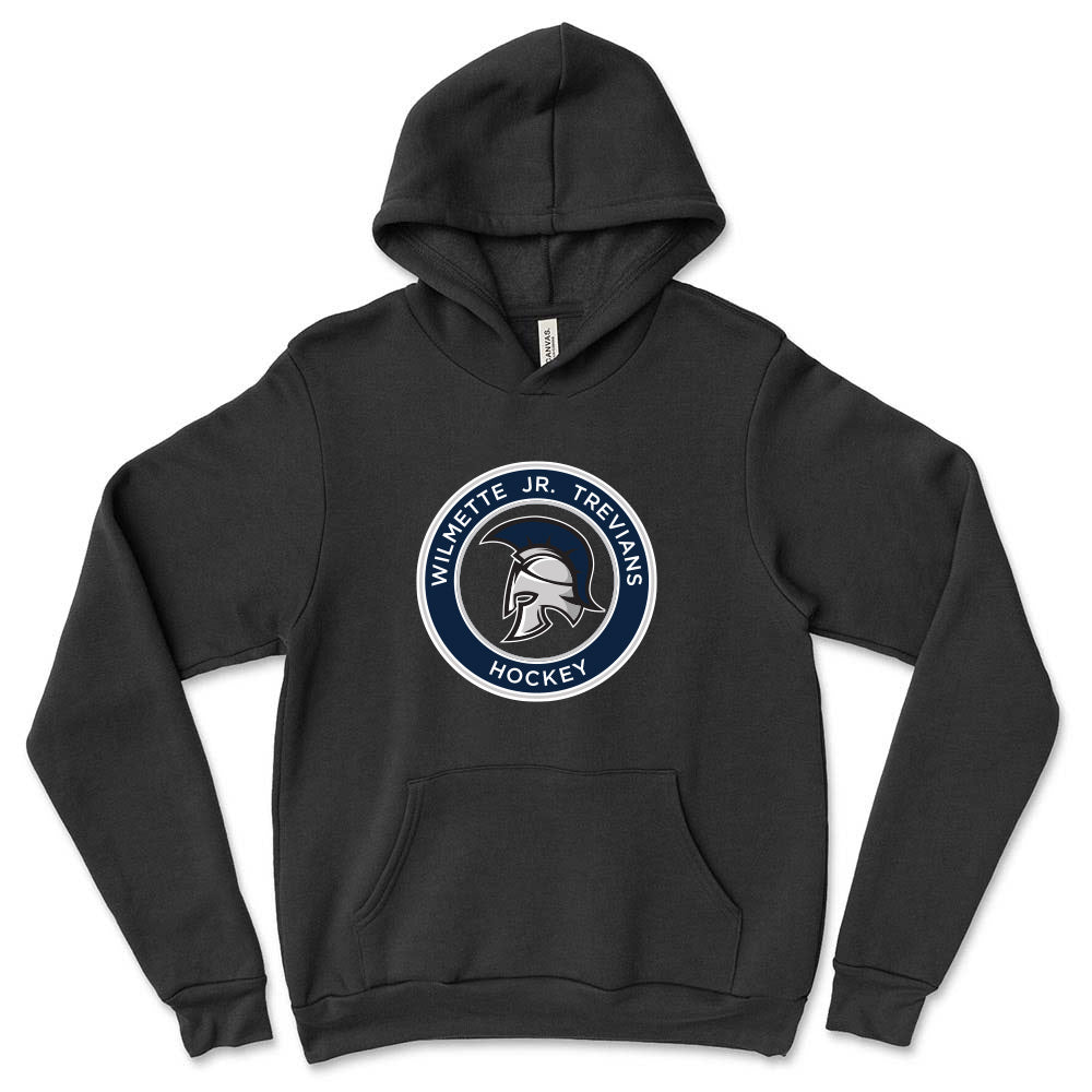 Logo ~ Hoodie ~ Wilmette Jr. Trevians Hockey