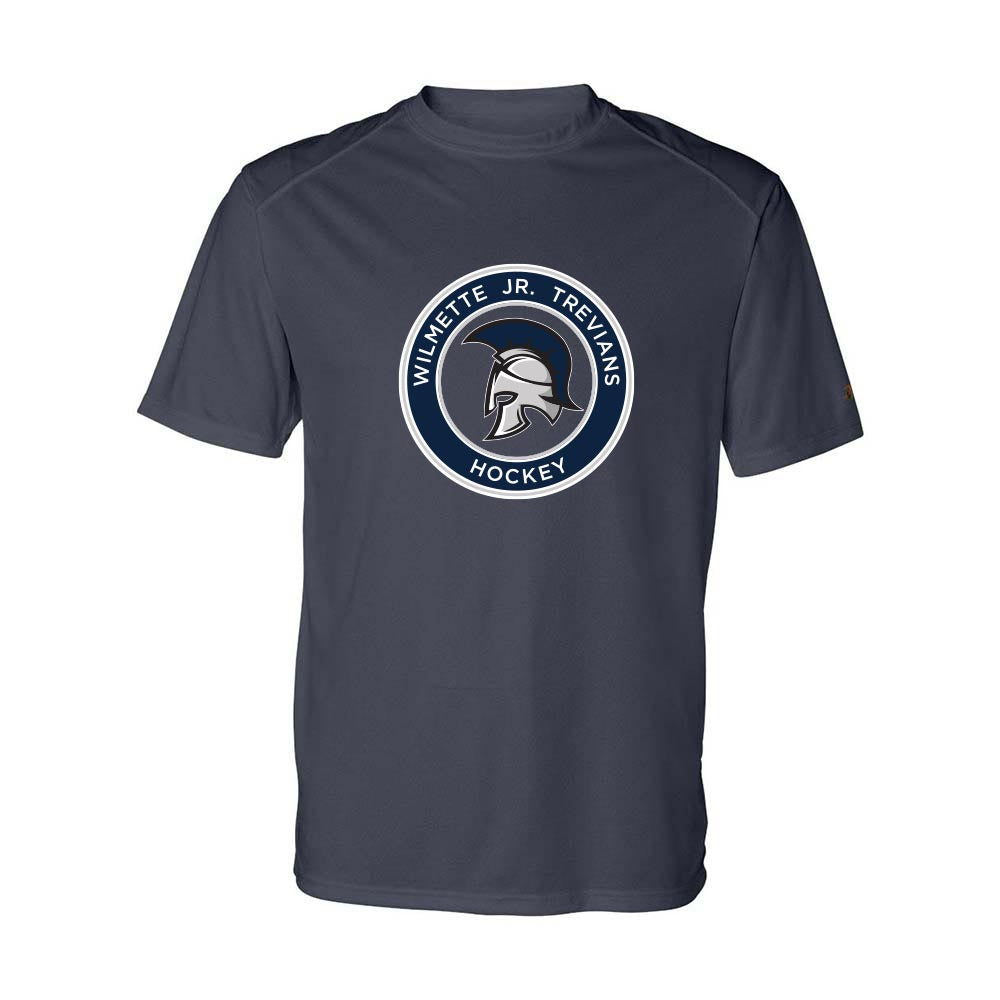 Logo ~ Performance T-Shirt ~ Wilmette Jr. Trevians Hockey