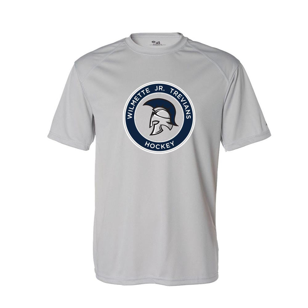 Logo ~ Performance T-Shirt ~ Wilmette Jr. Trevians Hockey