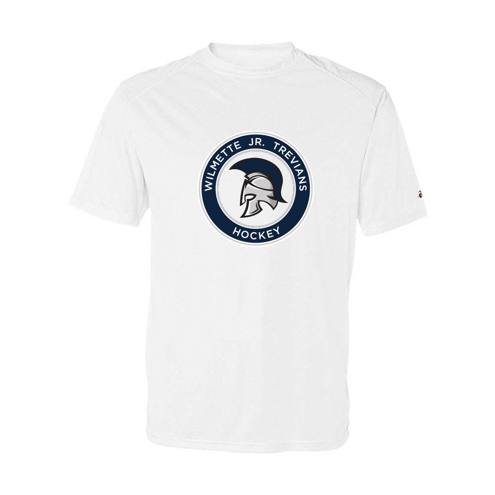 Logo ~ Performance T-Shirt ~ Wilmette Jr. Trevians Hockey