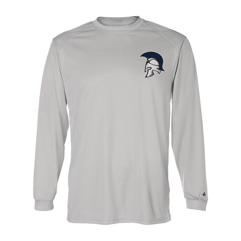 Logo Long Sleeve Performance Tee ~ Wilmette Jr. Trevians Hockey