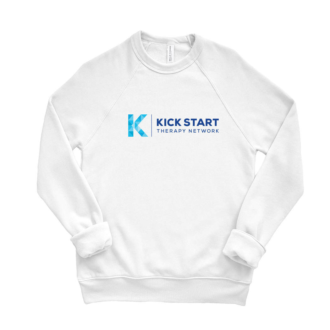 Logo ~ Sponge Fleece Crewneck Sweatshirt ~ Kick Start Therapy