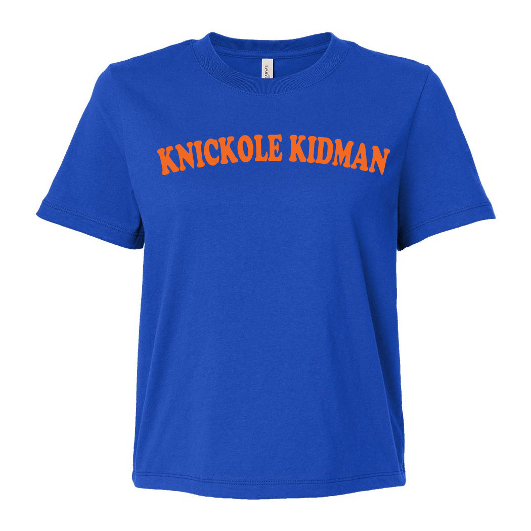 Knicks TS Inspired - Knickelback, Stevie Knicks, Knickole Kidman ~ Women's Heavyweight T-Shirt ~ humanKIND