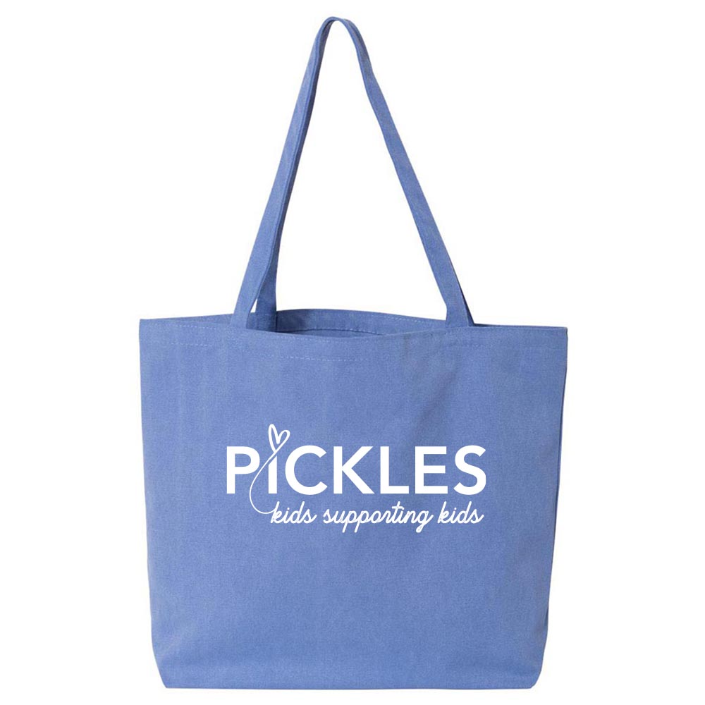 Logo ~ Premium Canvas Tote ~ Pickles-