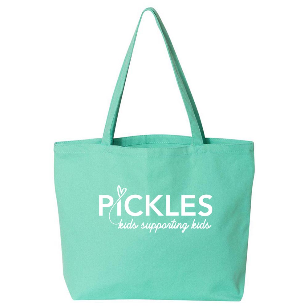 Logo ~ Premium Canvas Tote ~ Pickles-
