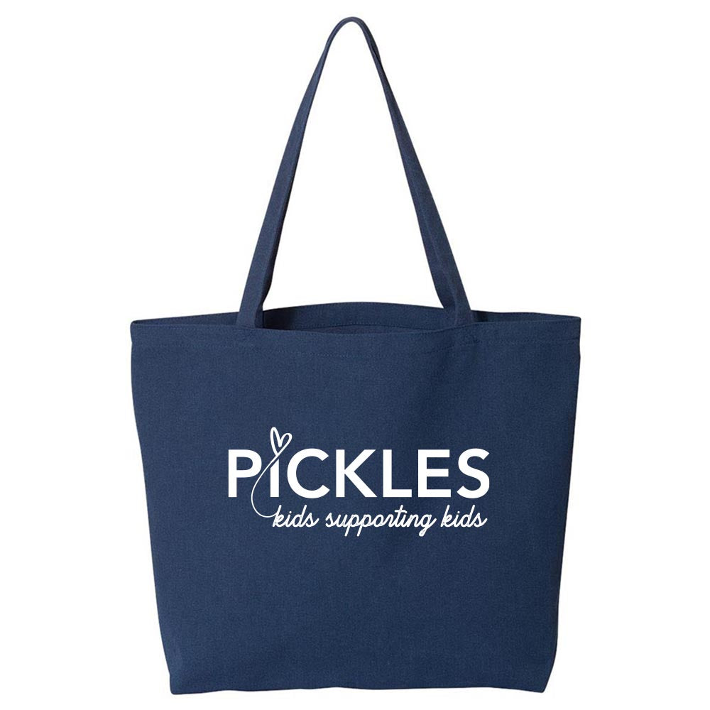 Logo ~ Premium Canvas Tote ~ Pickles-