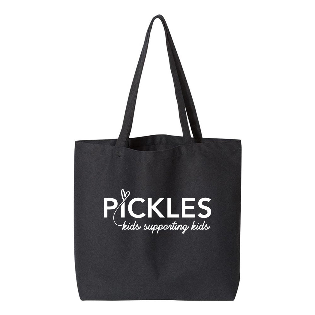 Logo ~ Premium Canvas Tote ~ Pickles-
