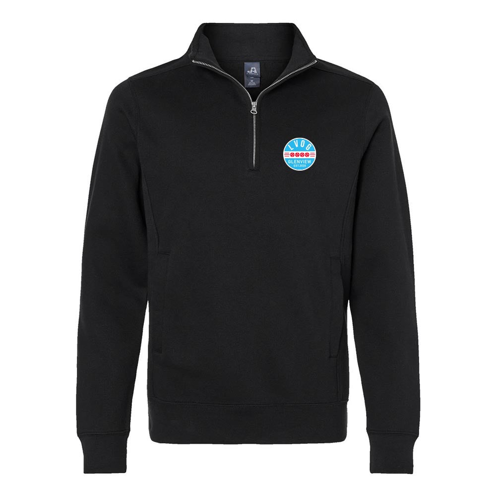 Logo ~ Fleece Quarter-Zip Sweatshirt ~ League of Very Ordinary Gentlemen (LVOG)