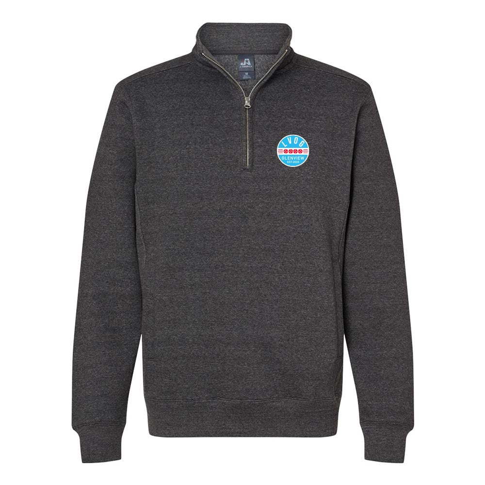 Logo ~ Fleece Quarter-Zip Sweatshirt ~ League of Very Ordinary Gentlemen (LVOG)