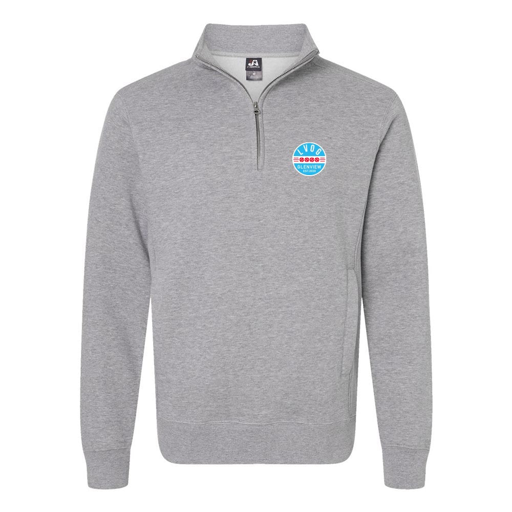 Logo ~ Fleece Quarter-Zip Sweatshirt ~ League of Very Ordinary Gentlemen (LVOG)