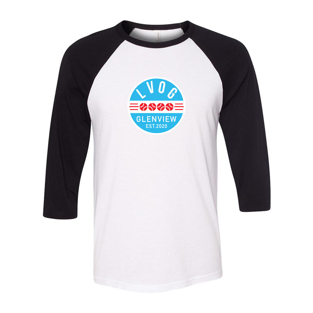 Logo ~ Lightweight Baseball T-Shirt ~ League of Very Ordinary Gentlemen (LVOG)