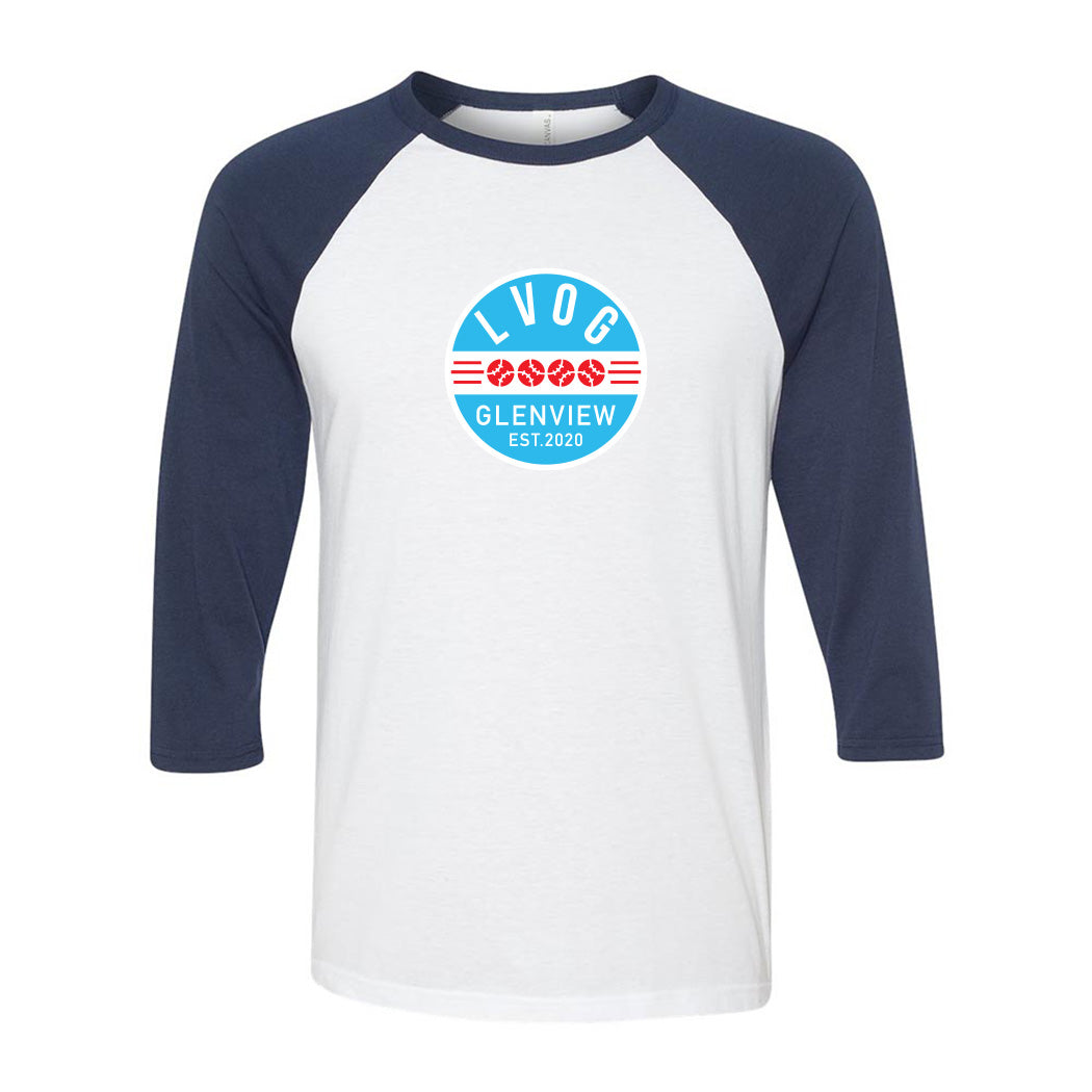 Logo ~ Lightweight Baseball T-Shirt ~ League of Very Ordinary Gentlemen (LVOG)