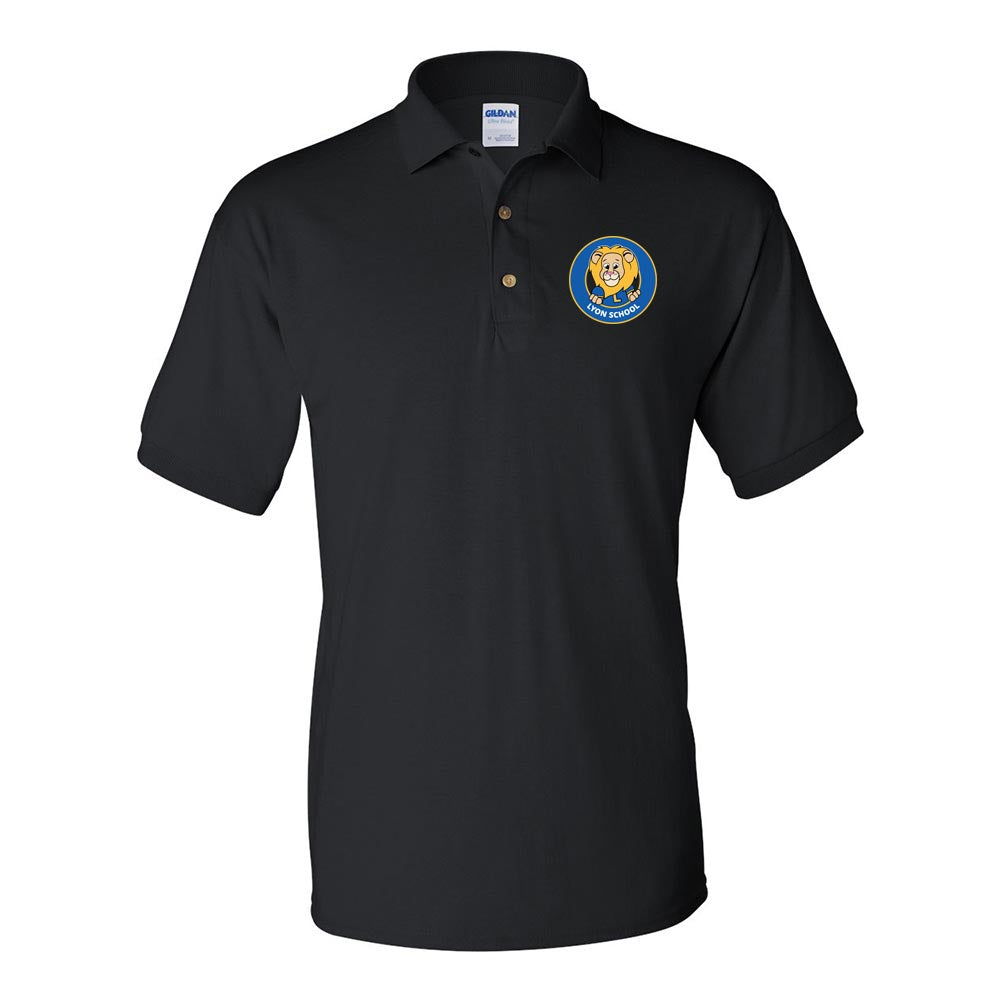 School Logo ~ 50/50 Polo ~ Lyon Elementary School