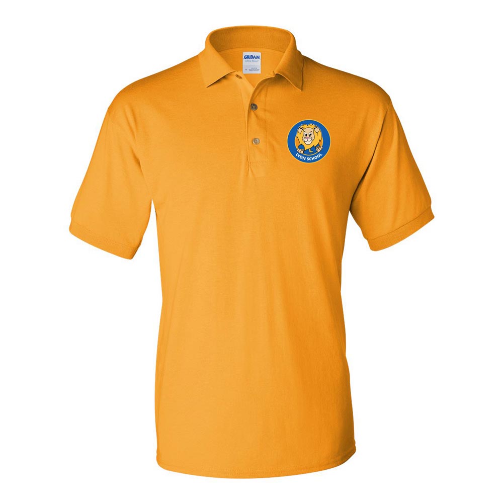 School Logo ~ 50/50 Polo ~ Lyon Elementary School