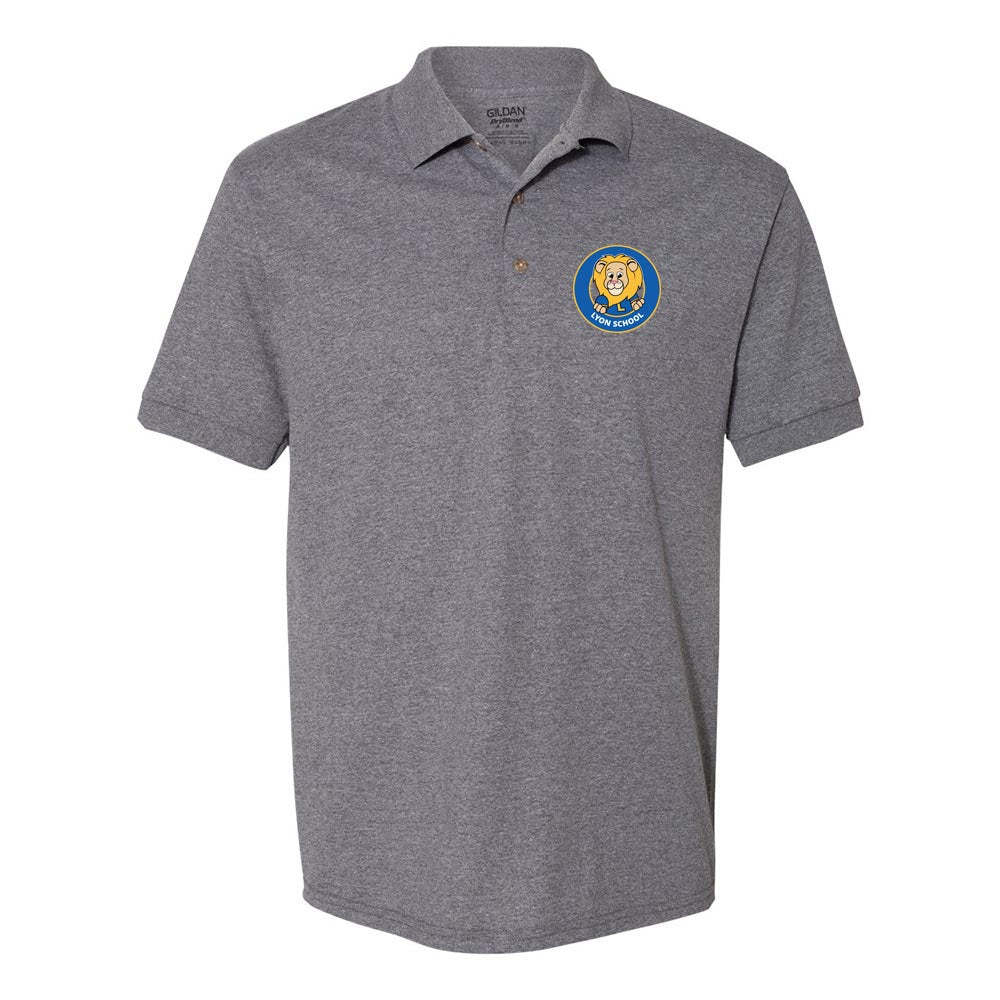 School Logo ~ 50/50 Polo ~ Lyon Elementary School