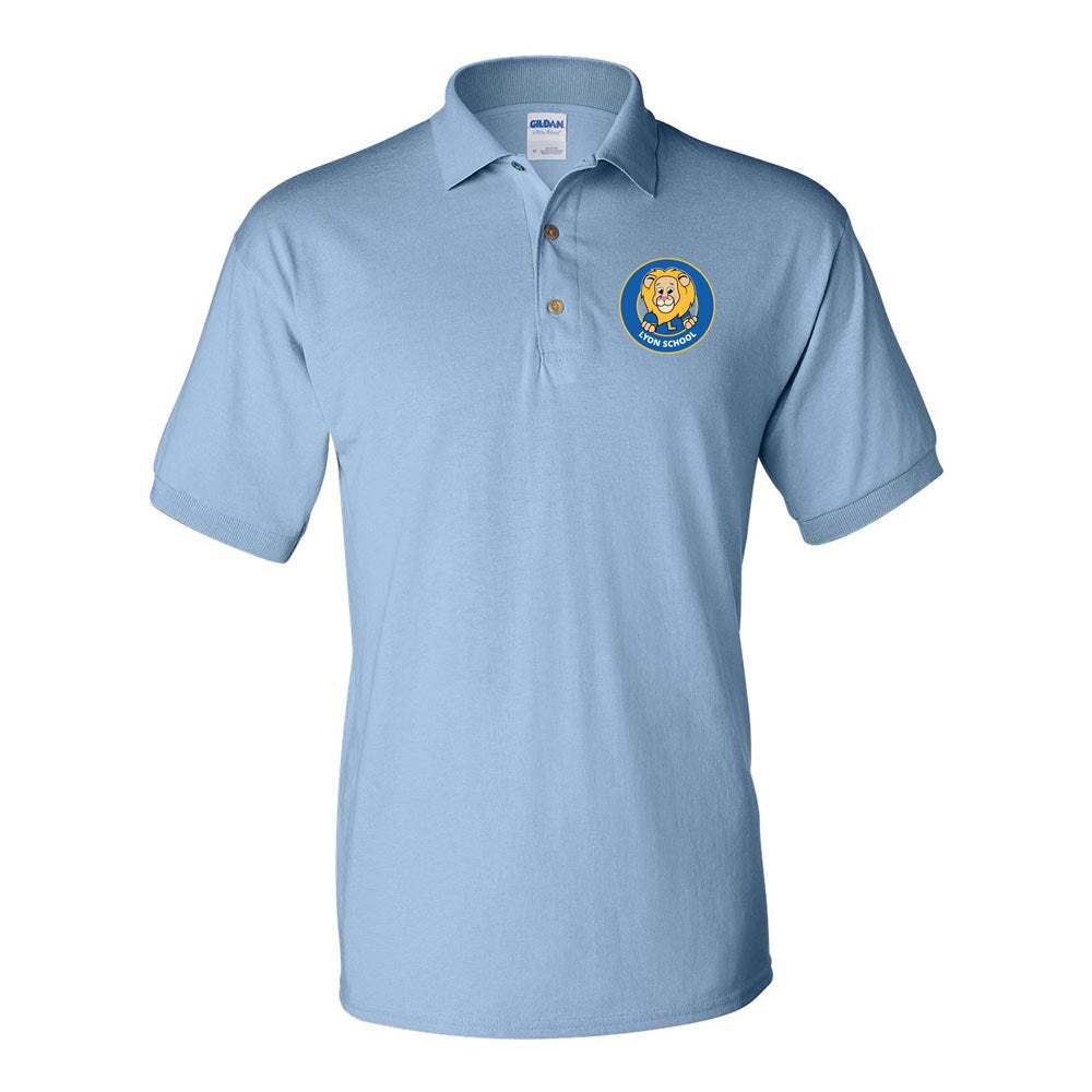 School Logo ~ 50/50 Polo ~ Lyon Elementary School