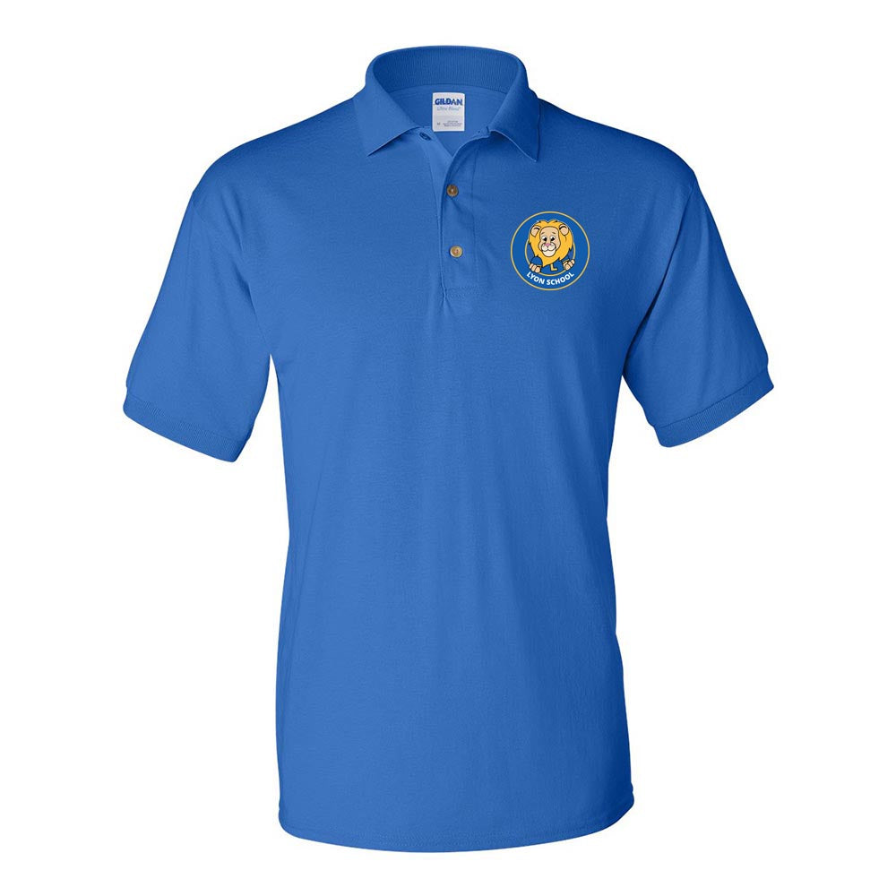 School Logo ~ 50/50 Polo ~ Lyon Elementary School