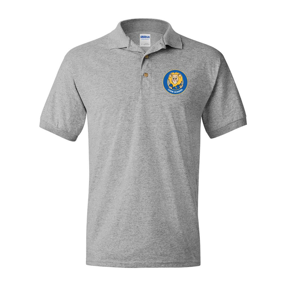 School Logo ~ 50/50 Polo ~ Lyon Elementary School