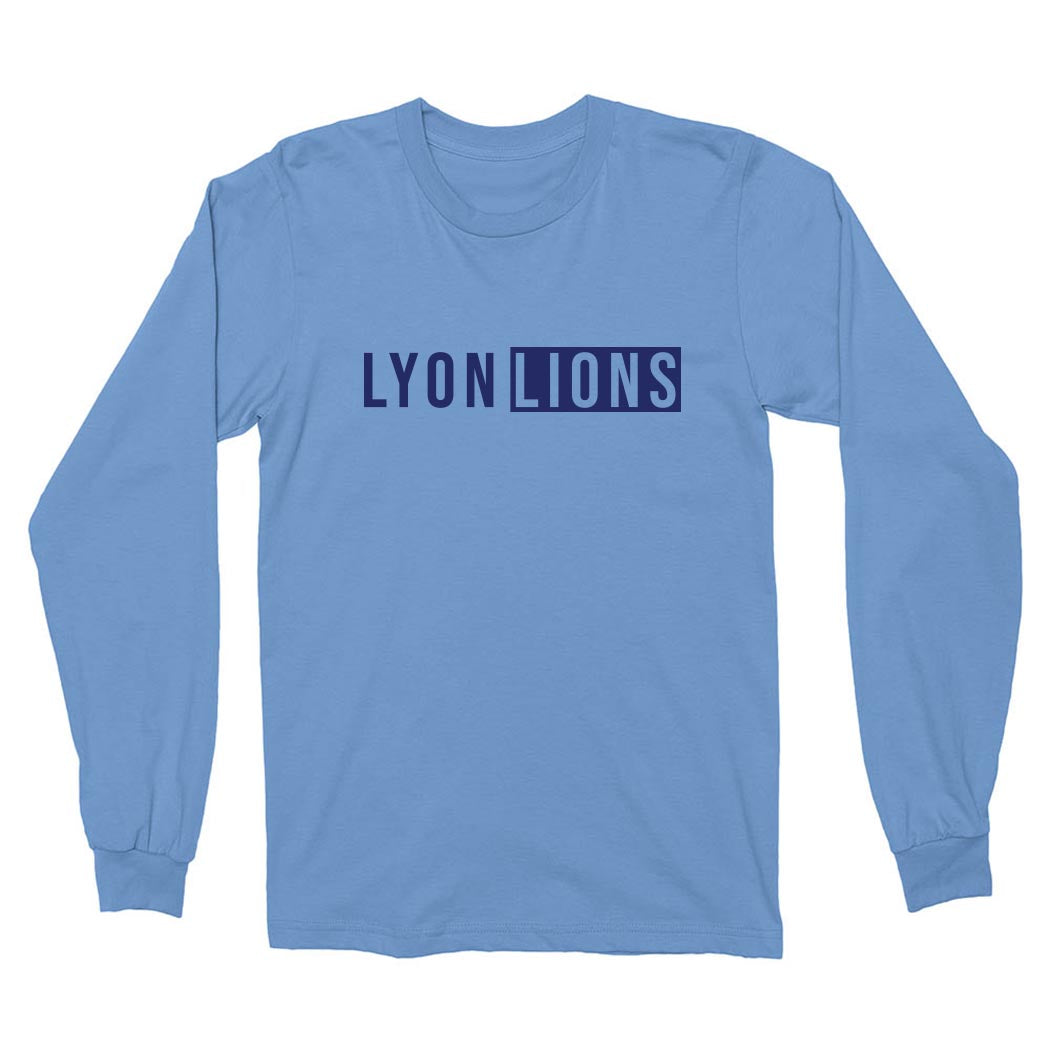 Lyon Lions ~ Long Sleeve T-Shirt ~ Lyon Elementary School