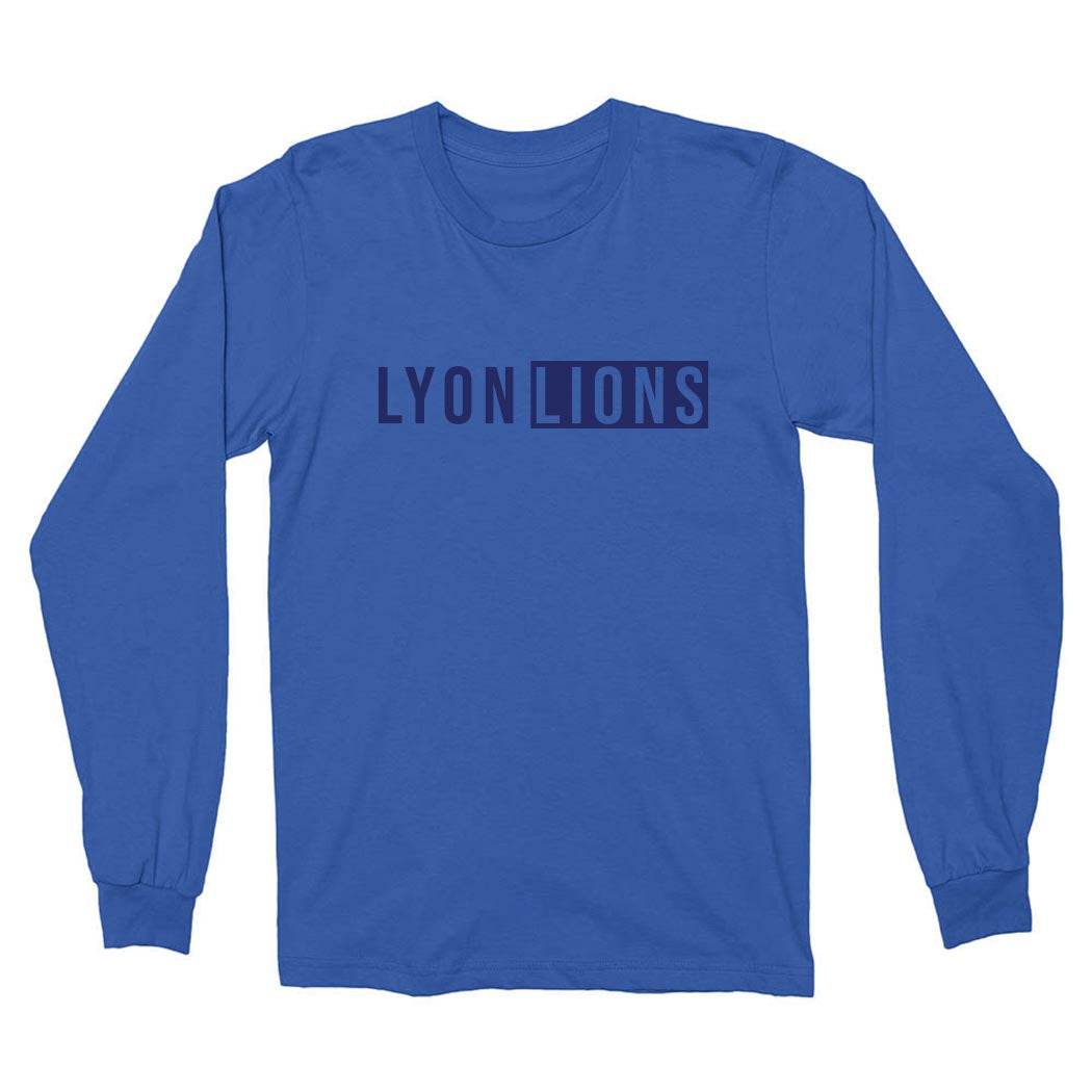 Lyon Lions ~ Long Sleeve T-Shirt ~ Lyon Elementary School
