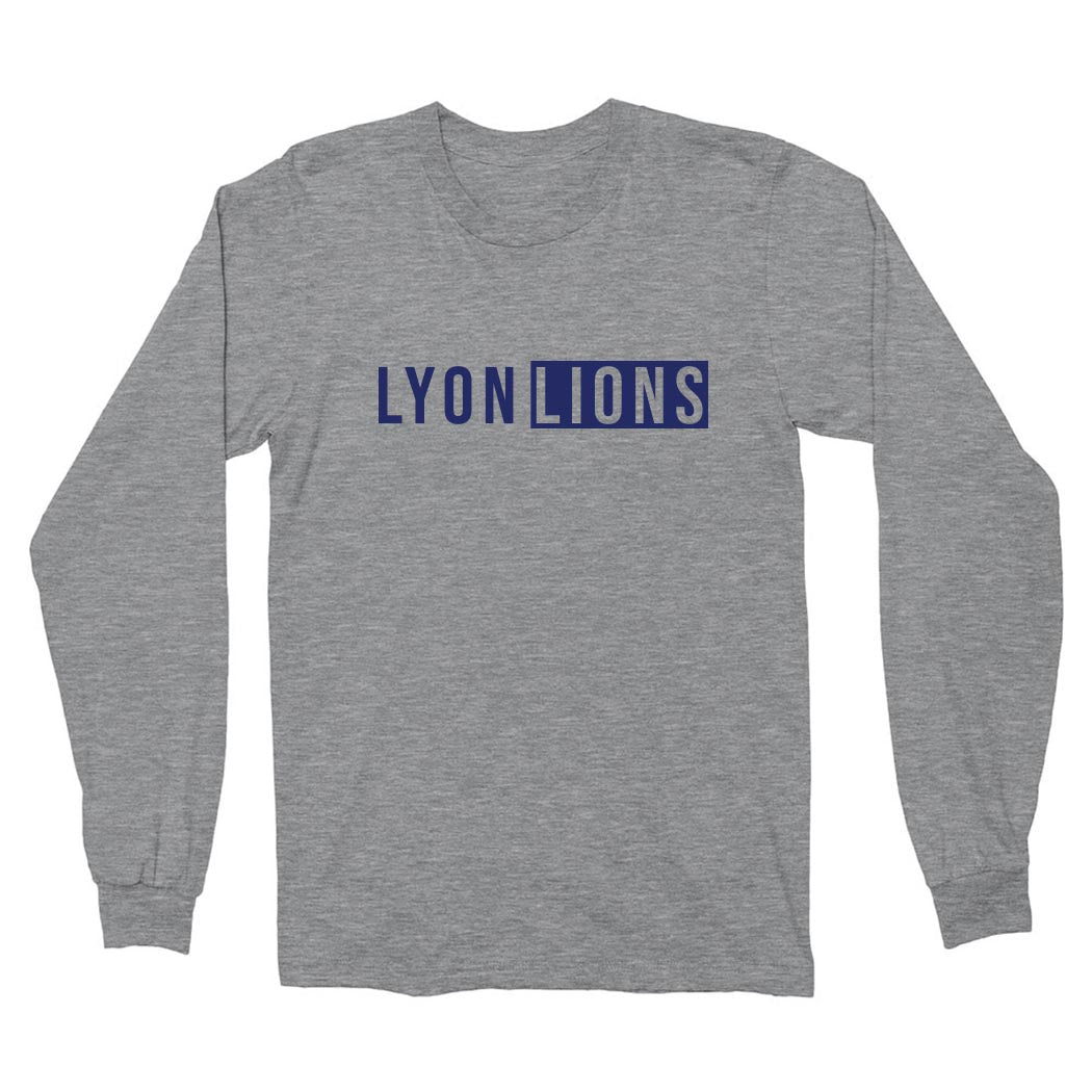 Lyon Lions ~ Long Sleeve T-Shirt ~ Lyon Elementary School