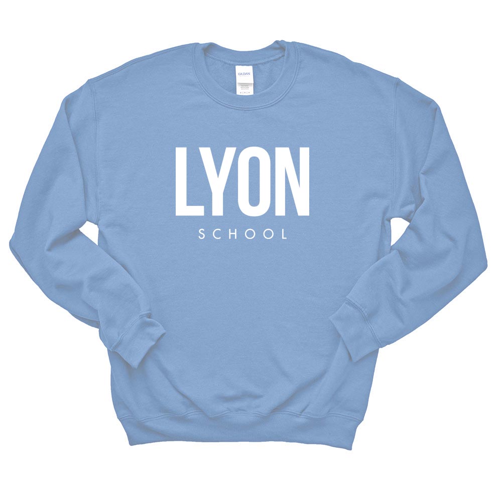 Modern ~ Crewneck Sweatshirt ~ Lyon Elementary School