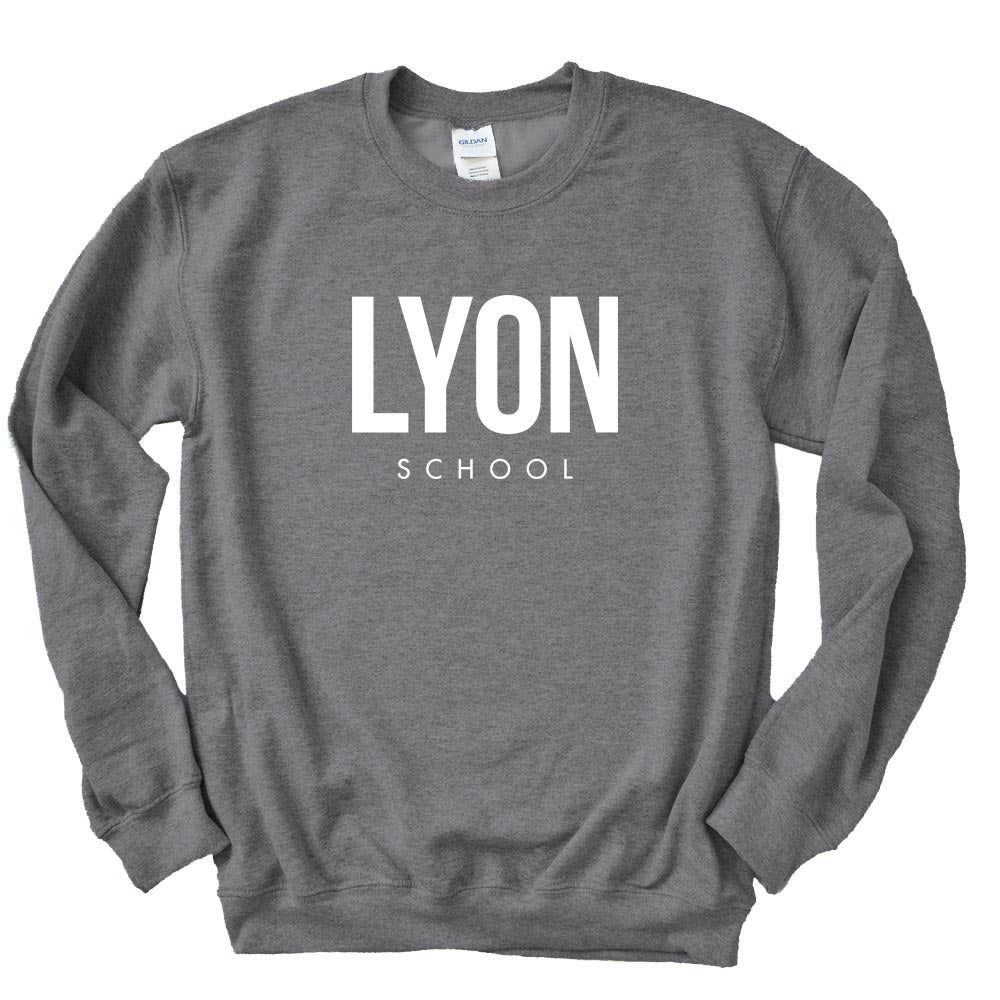 Modern ~ Crewneck Sweatshirt ~ Lyon Elementary School