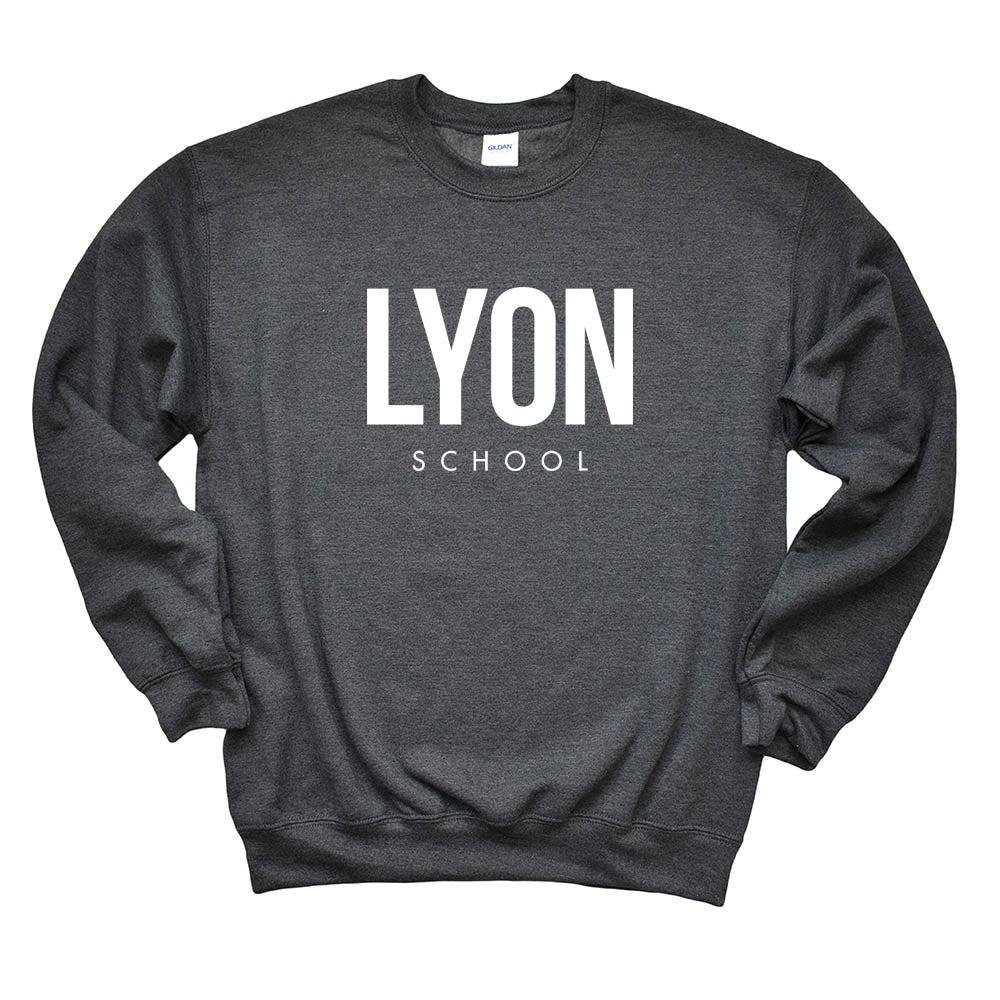 Modern ~ Crewneck Sweatshirt ~ Lyon Elementary School