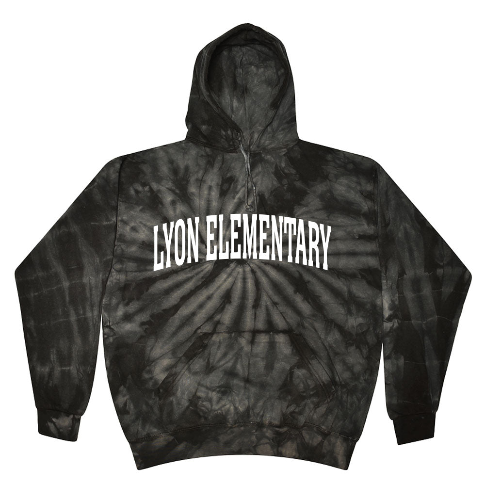 Extended Arc ~ Tie-Dye Hoodie ~ Lyon Elementary School