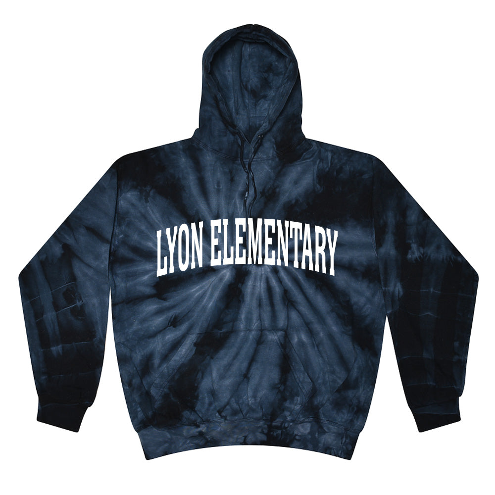 Extended Arc ~ Tie-Dye Hoodie ~ Lyon Elementary School