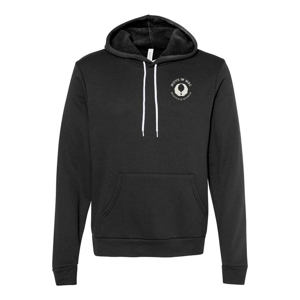 M4MBC ~ Sponge Fleece Hoodie ~ Roots & Wings Charitable Foundation-vintage black
