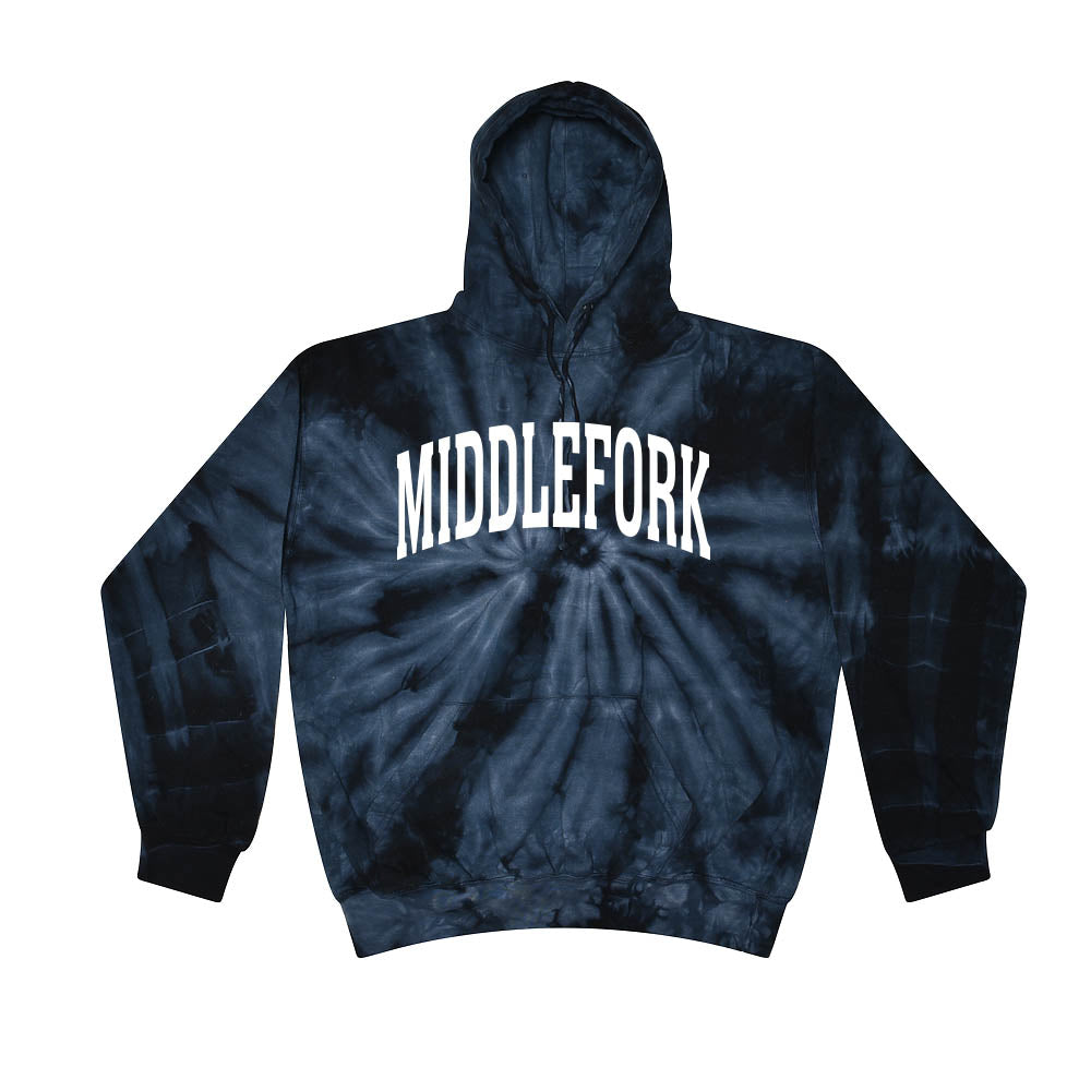 Extended Arc ~ Tie Dye Hoodie ~ Middlefork Elementary School