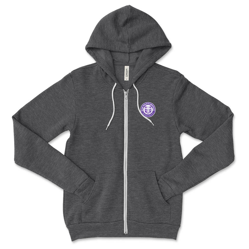 Logo ~ Zip Hoodie ~ Mark Twain Elementary School
