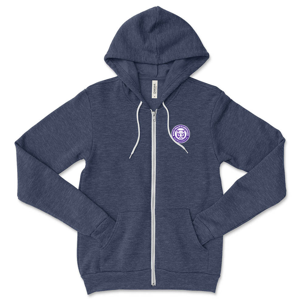 Logo ~ Zip Hoodie ~ Mark Twain Elementary School